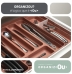 Organizador de utensilios com extensor LOGIC Chumbo OL750CHF