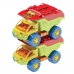 Brinquedo educativo American Block caminhão de blocos MK186 DISMAT