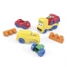 Brinquedo educativo Brinkadeira Carros cadeira blocos MK199 DISMAT