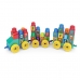 Brinquedo educativo Trem Alfabeto MK363 DISMAT