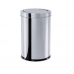 Lixeira Inox com Tampa Basculante 7,8 Litros - Decorline Lixeiras Ø 18,5 x 29 cm - Brinox 3032/206