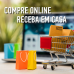 Kit mesa 2 peças preto Future suporte sache chá acuçar porta copo descartavel 