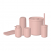 KIT BANHEIRO LAVABO COMPLETO 6 PEÇAS BOLD OU ROSA DUNA