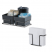 Kit mesa 2 peças Suporte Sachês e porta guardanapo Ônix Future 1156OX 1155OX