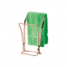 KIT BANHEIRO LAVABO ROSE GOLD 02 PEÇAS, PORTA TOALHA DE BANCADA E PORTA PAPEL HIGIÊNICO FUTURE 1608RG 1609RG