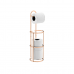 KIT BANHEIRO LAVABO ROSE GOLD 02 PEÇAS, PORTA TOALHA DE BANCADA E PORTA PAPEL HIGIÊNICO FUTURE 1608RG 1609RG