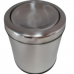 LIXEIRA 6,3 LITROS AÇO INOX TAMPA BASCULANTE 30063/B