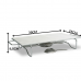  Rechaud Retangular grande base cromada, chapa alumínio 380 x 240mm queimador aço inox Ravinox 512