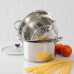 Panela Espagueteira com escorredor Inox 6,8 litros FORMA INOX 8030253 
