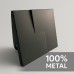 kit 04 und Acabamento Válvula Descarga metal Preto Fosco