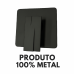 ACABAMENTO QUADRADO PRETO FOSCO MONOCOMANDO ENCAIXE DECA 