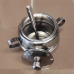 Açucareiro aço inox com tampa e colher 500g Ravinox 000411