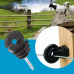 ANEL ISOLADOR PRETO EXTRA FORTE ZEBU (20UN) ALTA RESISTENCIA