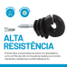 ANEL ISOLADOR PRETO EXTRA FORTE ZEBU (20UN) ALTA RESISTENCIA