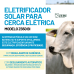 ELETRIFICADOR CERCA ELETRICA SOLAR BATERIA ZEBU ZS50i Bi