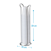 Kit mesa 2 peças aço carbono Future porta copo suporte guardanapo