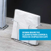 Kit mesa 2 peças aço carbono Future porta copo suporte guardanapo
