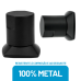 Kit 08 und Acabamento De Registro Preto Encaixe Padrão Deca Docol 1.2 e 3.4