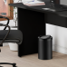 Lixeira Tampa Basculante banheiro lavabo 8 litros Preta Future 1220PT