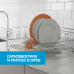 Escorredor de Louças Cromado Inox 1606 FUTURE