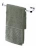Kit lavabo banheiro acessorios 4 peças porta toalha duplo 45 cm, porta toalha rosto 30 cm, porta papel higienico, cabide