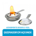 Queimador Grande aço inox para Rechaud Ravinox 000019