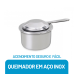 Queimador inox fundo para rechaud Ravinox 000030