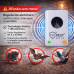 Repelente Eletr&ocirc;nico Ultrass&ocirc;nico pragas Morcego Rato pombo bypest mais 200m&deg; bivolt