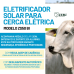 ELETRIFICADOR CERCA ELETRICA SOLAR BATERIA ZEBU ZS50i Bi