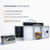 Eletrificador Solar Cerca El&eacute;trica Zebu ZS400i 30 Joules 7800m + Painel 210W