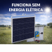ZS200I ELETRIFICADOR CHOQUE RURAL SOLAR ZEBU 200KM 10 JOULES