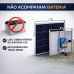 ZS200I ELETRIFICADOR CHOQUE RURAL SOLAR ZEBU 200KM 10 JOULES