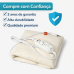 Lençol térmico elétrico solteiro king 110v Sulterm certificado INMETRO unico garantia 3 anos