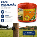 FIO ELETROPLASTICO LARANJA 1000M PARA CERCA ELETRICA ZEBU 3138-0