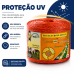 FIO ELETROPLASTICO LARANJA 1000M PARA CERCA ELETRICA ZEBU 3138-0