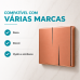 Acabamento V&aacute;lvula Descarga Ros&eacute; Gold