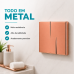 Acabamento V&aacute;lvula Descarga Ros&eacute; Gold