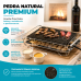 CHURRASQUEIRA GRILL PEDRA GRANITO ELETROTERMICA STONE ÔNIX FERGUS 220V