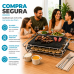 CHURRASQUEIRA GRILL PEDRA GRANITO ELETROTERMICA STONE ÔNIX FERGUS 220V