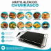 CHURRASQUEIRA GRILL PEDRA GRANITO ELETROTERMICA STONE ÔNIX FERGUS 220V