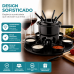 Kit servi&ccedil;o Fondue Lugano Carrousel panela 17 pe&ccedil;as Forma 807913