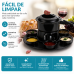 Kit servi&ccedil;o Fondue Lugano Carrousel panela 17 pe&ccedil;as Forma 807913