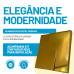 Acabamento V&aacute;lvula Descarga Dourado Ouro