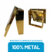 Acabamento V&aacute;lvula Descarga Dourado Ouro