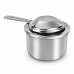 Queimador inox fundo para rechaud Ravinox 000030