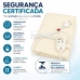 Len&ccedil;ol t&eacute;rmico el&eacute;trico solteiro 110v 02 temperaturas Sulterm certificado INMETRO unico garantia 3 anos