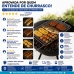 Grelha a&ccedil;o Fechada Churrasco Mi&uacute;dos Frango P&atilde;o de Alho