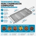 Grelha a&ccedil;o Fechada Churrasco Mi&uacute;dos Frango P&atilde;o de Alho