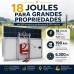 Eletrificador Solar Cerca El&eacute;trica Zebu ZS300i 18 Joules 6300m + Painel 160W + Brinde medidor de bateria