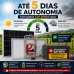 Eletrificador Solar Cerca El&eacute;trica Zebu ZS300i 18 Joules 6300m + Painel 160W + Brinde medidor de bateria